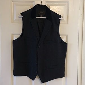Men’s Wool Herringbone Vest